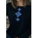 Embroidered costume "Dream" blue